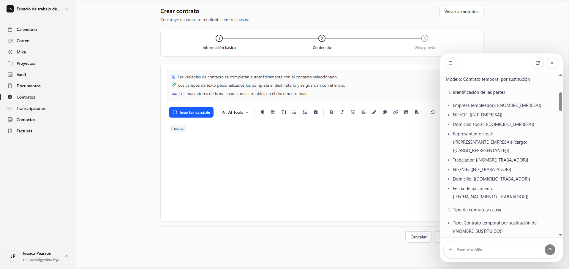Captura de producto de Documentos